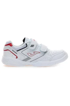 Sneakers bianche con doppio strappo Joma W.School JR 2506
