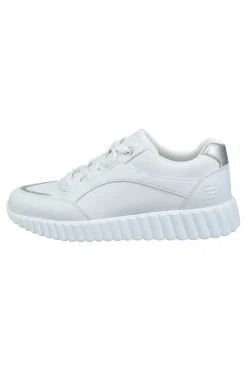 Sneakers Bianche con Inserti Effetto Metallizzato Bagatt D45AL6055050
