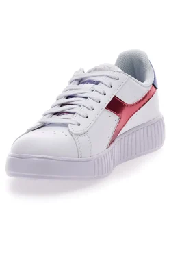 Sneakers Bianche con Lacci Diadora Step P Teatime