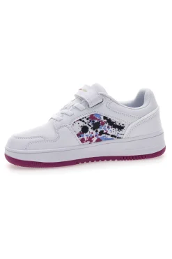 Sneakers Bianche con Logo Colorato CHAMPION RD18 2.0 LOW G TD