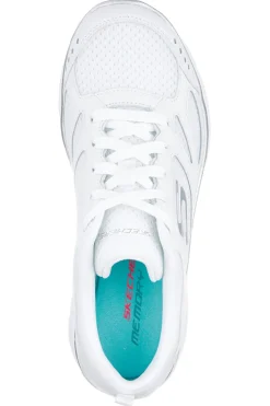 Sneakers Bianche Con Memory Foam SKECHERS Summits - Suited