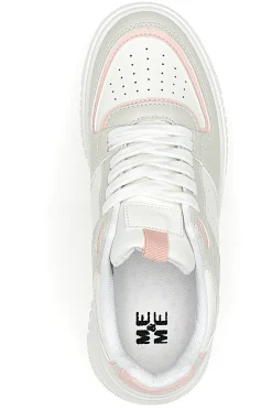 Sneakers Bianche con Platform Me & Me 813
