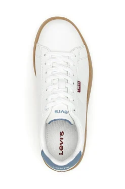Sneakers Bianche con Suola a Contrasto Levi's VAVE0201S