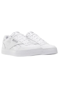 Sneakers Bianche con Tomaia in Pelle Reebok Court Advance Bold