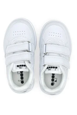 Sneakers bianche con velcro Diadora Raptor Low TD