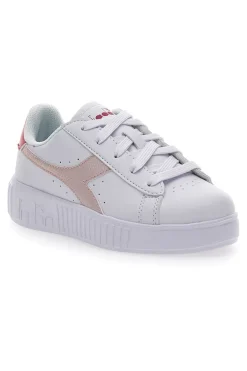 Sneakers Bianche da Bambin* Diadora Game Step PS Glazed