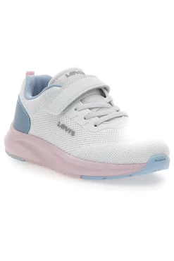 Sneakers bianche e azzurre chiusura a strappo Levi’s Hudson
