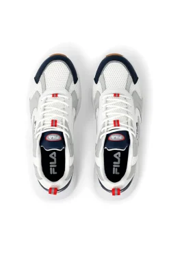 Sneakers Bianche e Blu con Platform FILA KREATIX