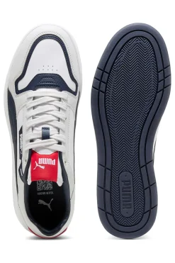 Sneakers Bianche e Blu Puma Court Classic Street