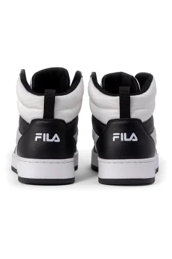 Sneakers Bianche e Nere Fila Rega Nf Mid