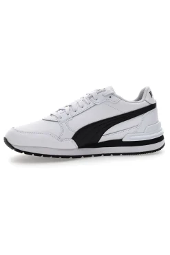 Sneakers bianche e nere in nylon ST Runner v4 jr