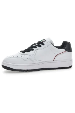 Sneakers Bianche e Nere Leone 57