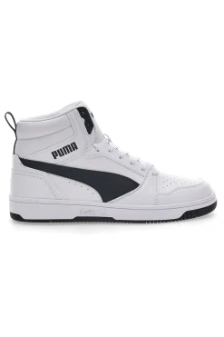 Sneakers Bianche e Nere Mid-Cut Puma Rebound V6