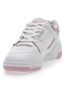 Sneakers Bianche e Rosa British Knights Vendon
