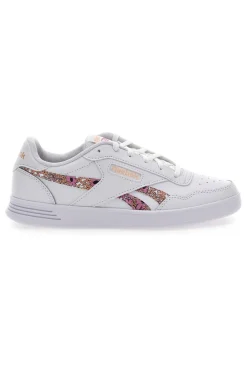 Sneakers Bianche e Rosa Con Brillantini Reebok Court Advance