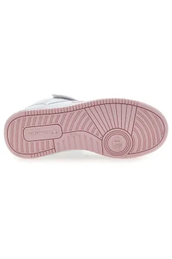 Sneakers Bianche e Rosa Con Strappo Champion RD18 2 MID G GS