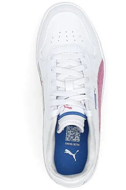 Sneakers Bianche e Rosa Puma Carina Street Deep Dive Jr