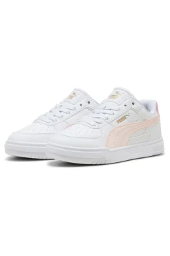 Sneakers bianche e rosa Puma Caven III Jr