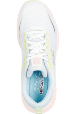 Sneakers Bianche e Rosa Skechers Vapor Foam Smooth Ride