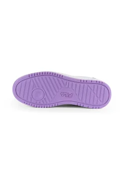 Sneakers Bianche e Suola Lilla Fila Raga Wmn
