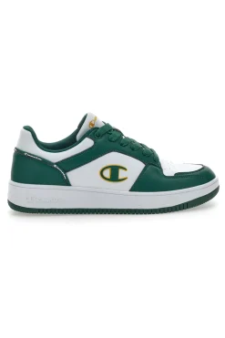 Sneakers Bianche e Verdi Champion Rebound 2.0 Low