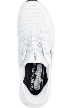 Sneakers bianche in mesh slip-ins con air-cooled memory foam Skechers Glide-Step Pro