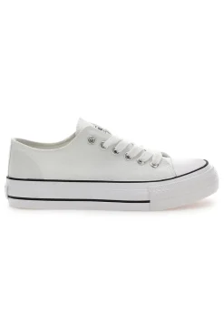 Sneakers Bianche In Tela da Donna Everlast 2137