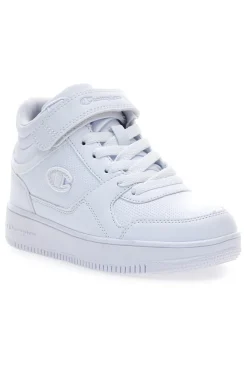 Sneakers bianche mid-cut con chiusura a strappo Champion RD18 Mid B PS