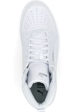 Sneakers bianche mid-cut tomaia liscia Puma Caven 2 Mid
