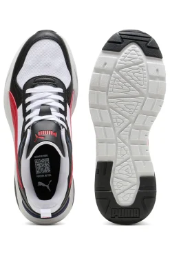 Sneakers bianche nere e rosse in mesh Puma Trinity 2 LT