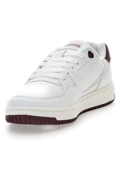Sneakers bianche stile tennis con dettagli bordeaux Joma CStadium Lady 2520
