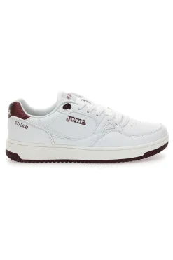 Sneakers bianche stile tennis con dettagli bordeaux Joma CStadium Lady 2520