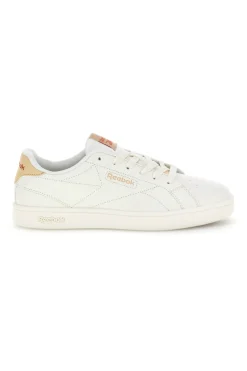Sneakers bianco inserti beige Reebok Court Clean