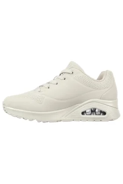 Sneakers Bianco Panna Air-Cooled Skechers Uno-Stand on Air