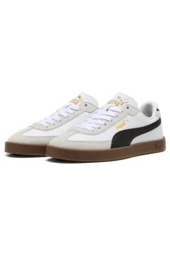 Sneakers bianco pelle Puma Club II Eva Jr