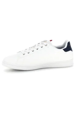 Sneakers bianco stringate con inserti a contrasto U.s. grand polo GPM234001038