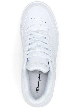 Sneakers bianco tomaia in materiale sintetico Champion Rd18 Low B Gs