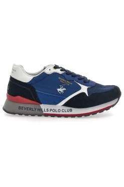 Sneakers blu bianche e rosse Beverly Hills Polo Club King Power Mix