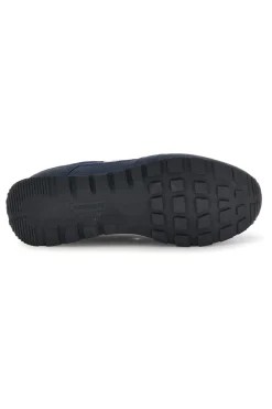 Sneakers blu con inserti a contrasto e lacci Carrera CAM12100M3737