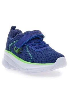 Sneakers blu con rete e strappo Champion HRO J B TD Low Cut