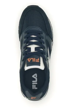 Sneakers blu inserti a contrasto Fila Hypert