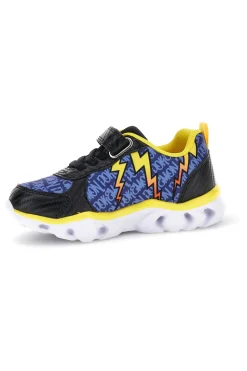 Sneakers blu nero giallo stampa Pokémon luci strappi Pokemon PO003665