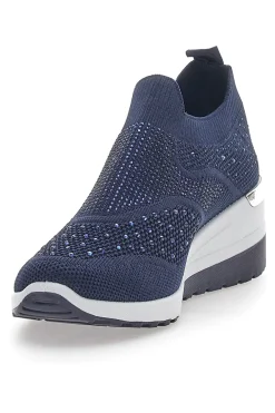 Sneakers Blu Slip-On Prima Riga 433