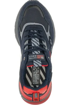 Sneakers Chunky Cotton Belt Focus Blu