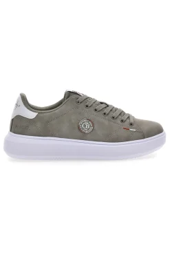 Sneakers color cemento con dettaglio bianco Cotton belt LONDON 4.0 NBK