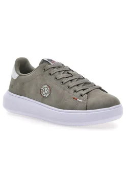 Sneakers color cemento con dettaglio bianco Cotton belt LONDON 4.0 NBK