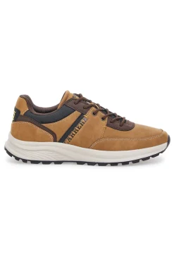 Sneakers color cuoio con dettagli marroni Carrera CAM532016068