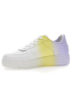 Sneakers con Flatform Lancetti 015 Bianche
