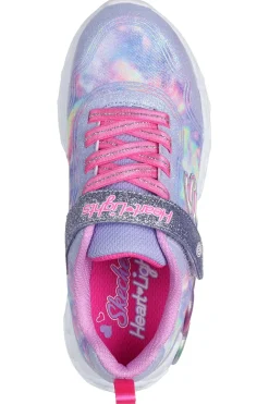 Sneakers con Luci da Bimbi Skechers Infinite Heart Light-Color Lovin