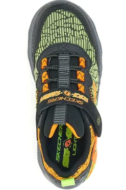 Sneakers con Luci Nere Skechers Dino-Light